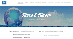 Desktop Screenshot of filtrosefiltros.com.br